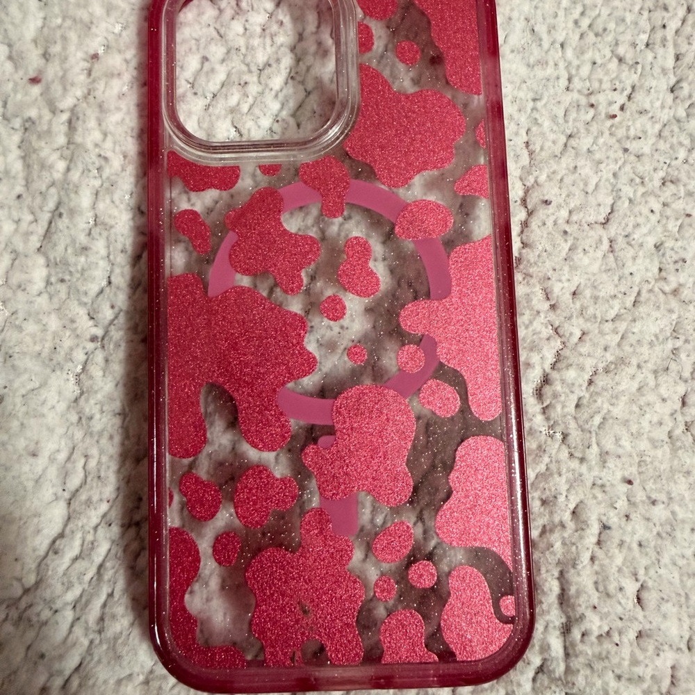 Pink Glitter Phone Case